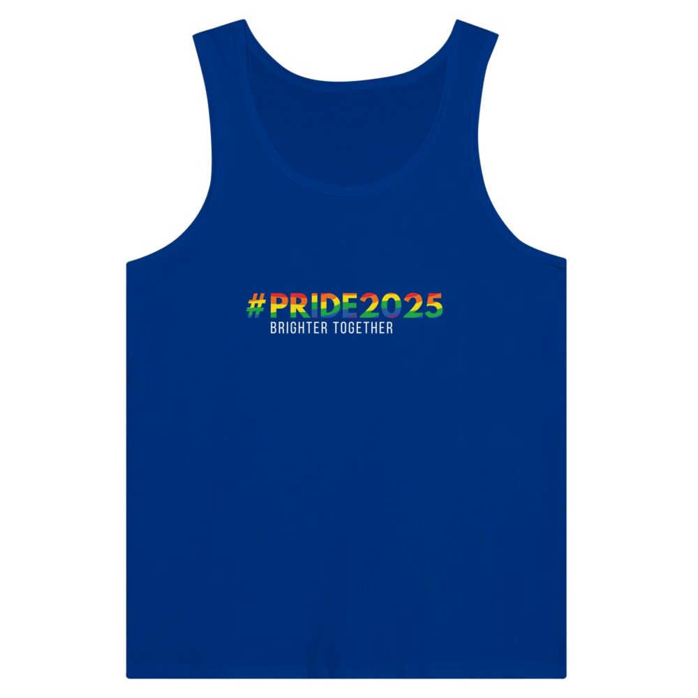 Pride 2025 Brighter Together Tank Top Blue