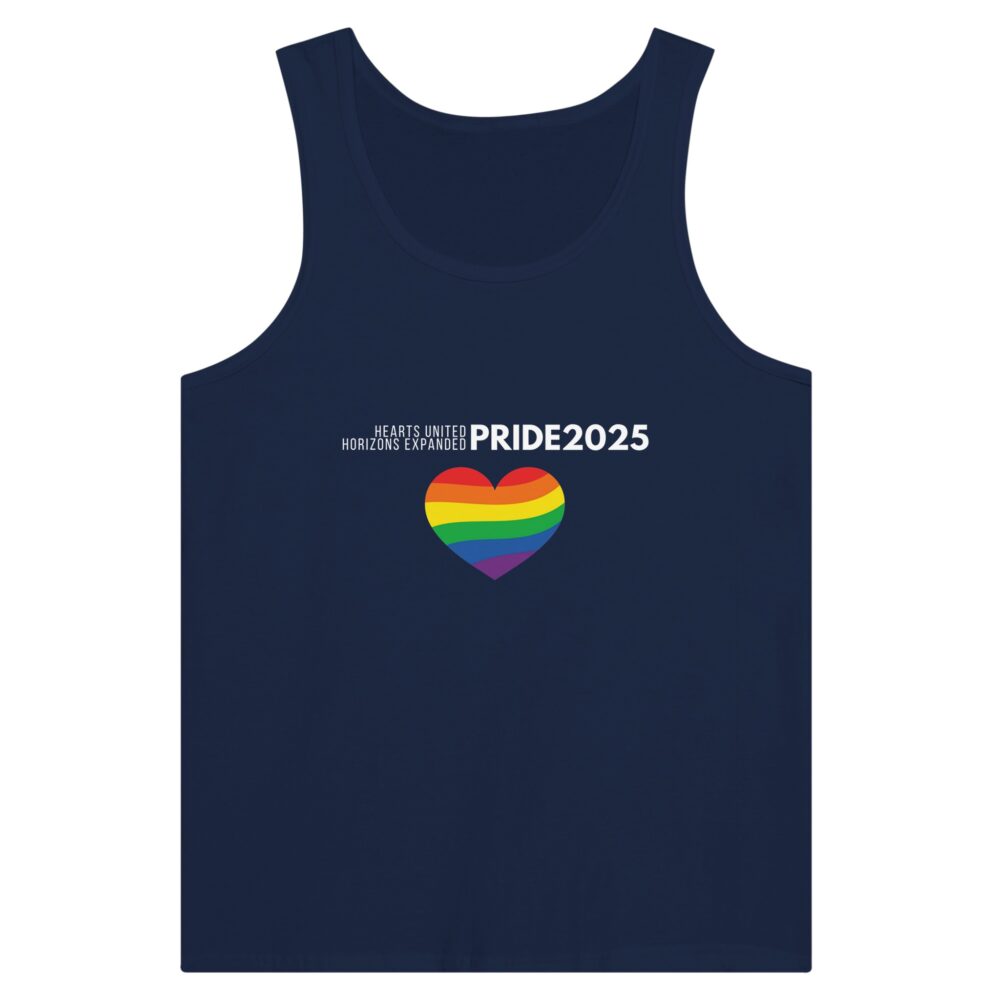 Pride Month 2025 Tank Top Navy color