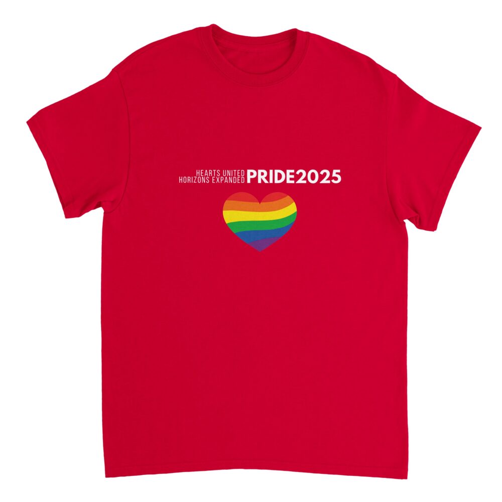 Pride Month 2025 T-shirt Red Color