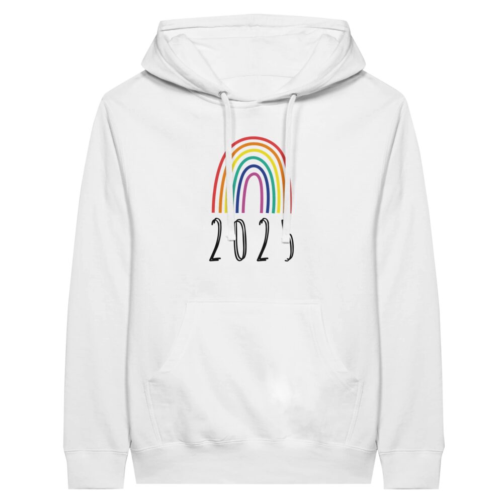 Pride Collection 2025 Hoodie White Color