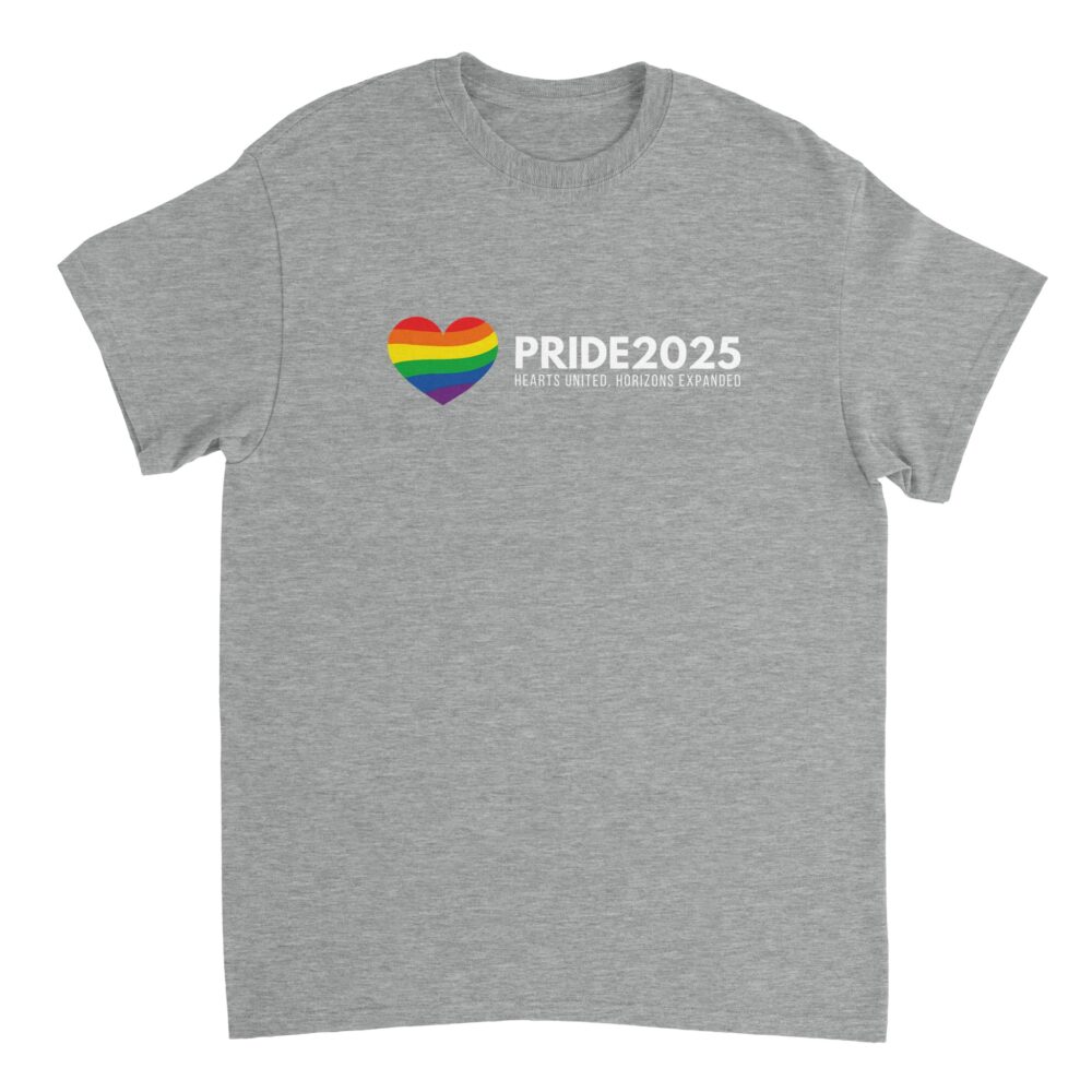 Pride 2025 Declaration T-Shirt Grey