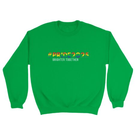 Pride 2025 Brighter Together Sweatshirt Green Color