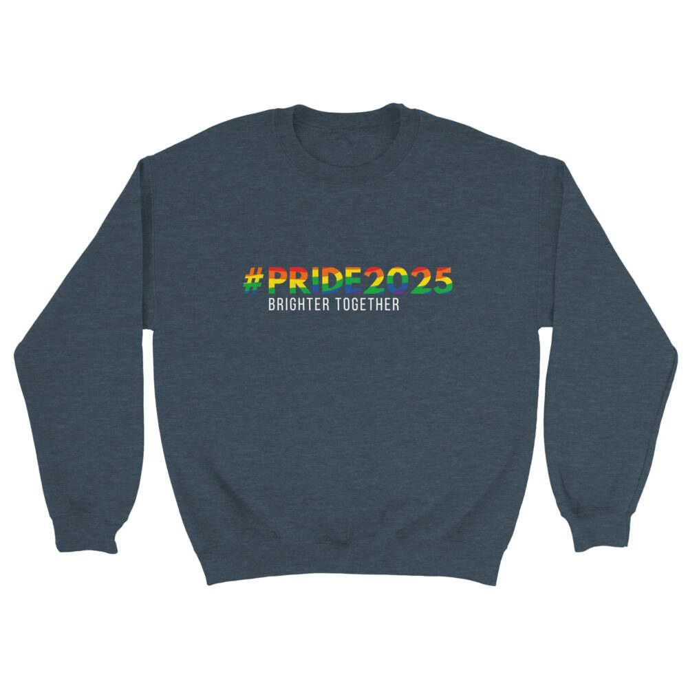 Pride 2025 Brighter Together Sweatshirt Dark Grey