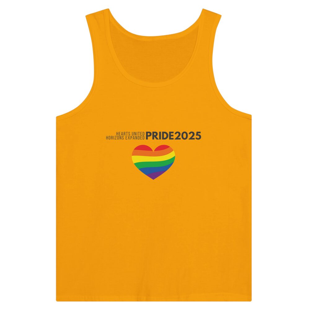 Pride Month 2025 Tank Top Yellow color