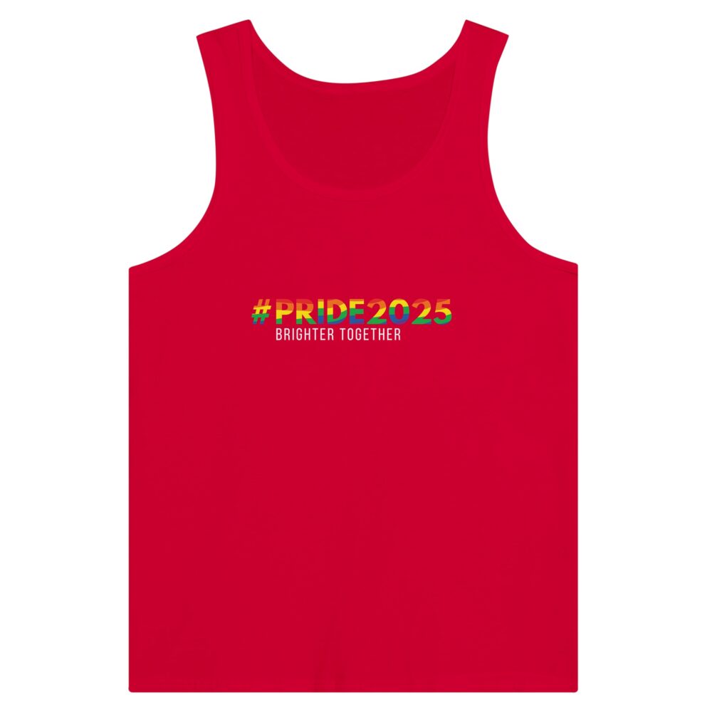 Pride 2025 Brighter Together Tank Top Red