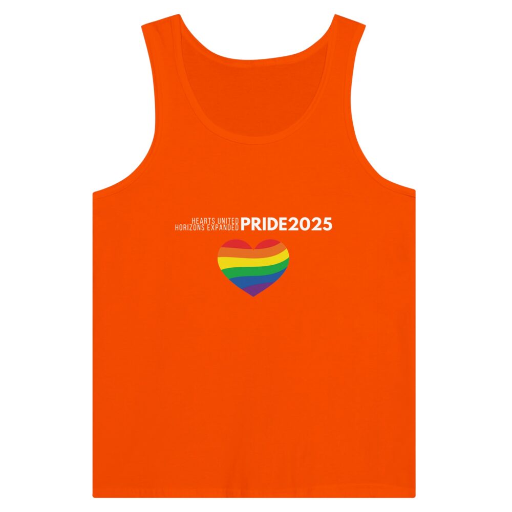 Pride Month 2025 Tank Top Orange color