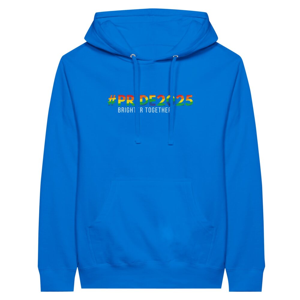 Pride 2025 Brighter Together Hoodie Light Blue