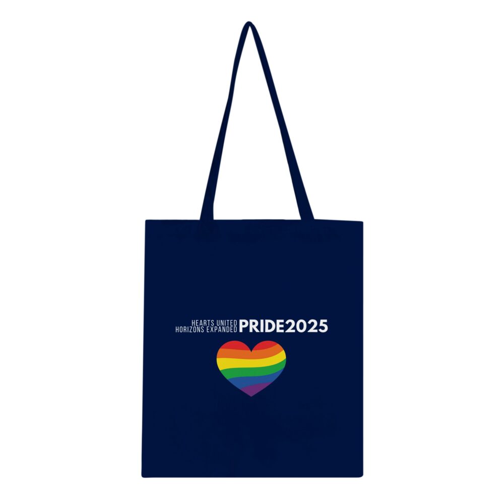 Pride Month 2025 Tote Bag Navy Color