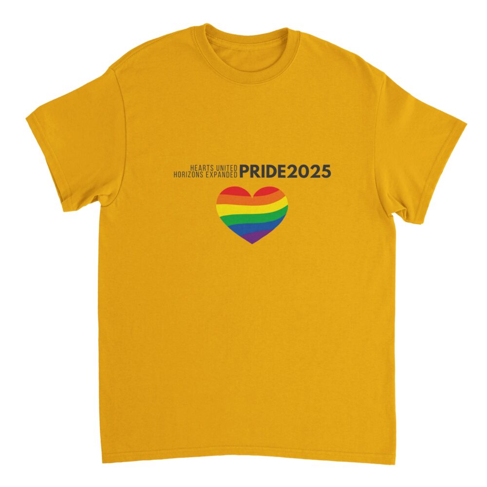 Pride Month 2025 T-shirt Yellow Color