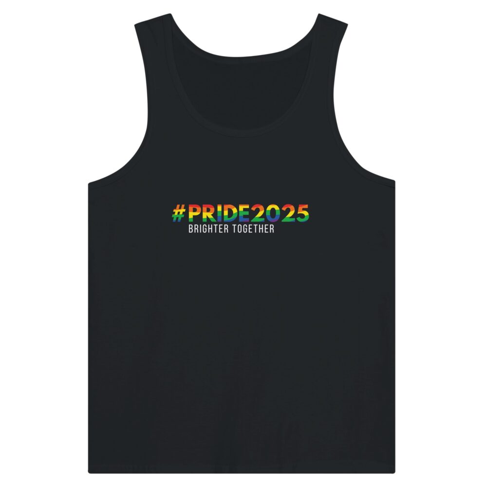 Pride 2025 Brighter Together Tank Top Black