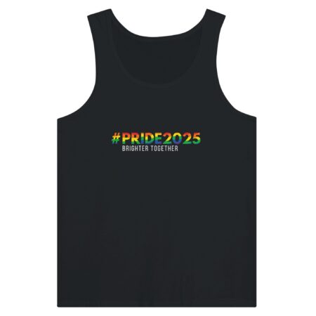 Pride 2025 Brighter Together Tank Top Black